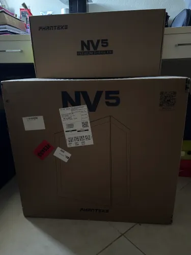 Gabinete Phanteks NV5-MK2 - Black + Kit Premium NV5 D-RGB - Lacrado