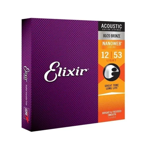 ENCORDOAMENTO ELIXIR 012 80/20 NANOWEB