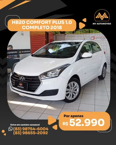 Hyundai HB20 Comf./c.plus/c.style 1.0 Flex 12V 2018