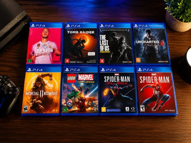 JOGOS PS4 NO PRECINHO