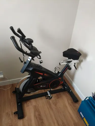 Bicicleta Ergométrica Spinning Gallant Elite Pro Mecânica Ate 120kg Roda de Inercia 18kg
