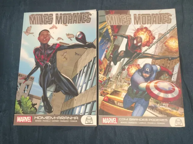 Homem -Aranha: Miles Morales (vol 1 e 2)