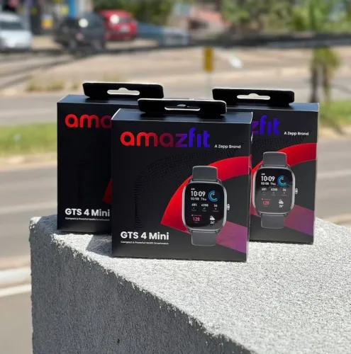 Amazfit GTS 4 Mini (preto)