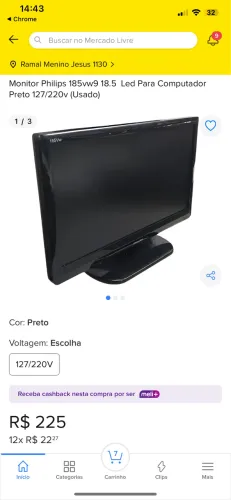 MONITORES PHILIPS 19 Polegadas