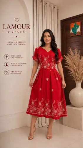 Moda evangélica lamour cristã 