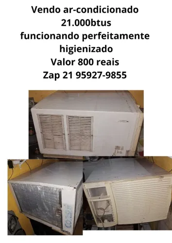 Ar-condicionado 21000btus 