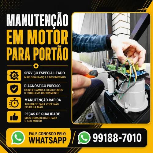 Motor para Portão: Máxima eficiência.