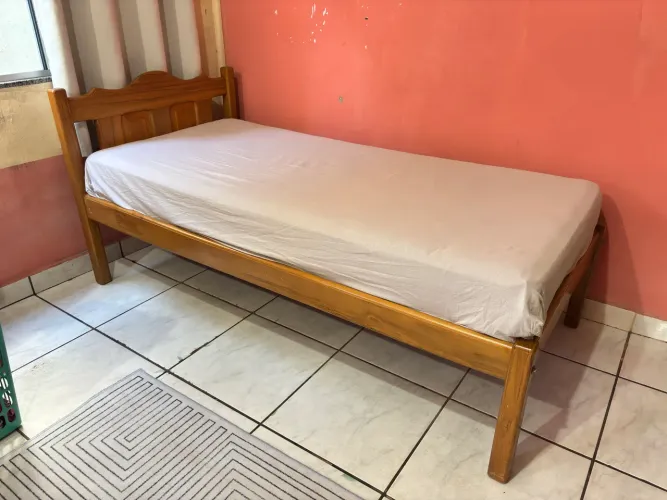 Cama solteiro completa MADEIRA