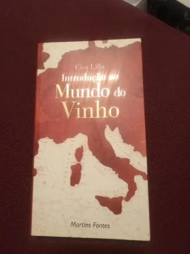Livro introdução ao mundo do vinho  giro lilla