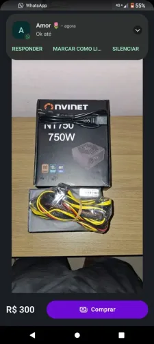 Fonte ATX 750w
