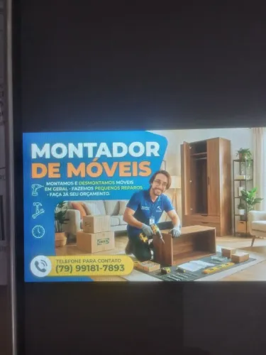 Montador  e desmontador de móveis...