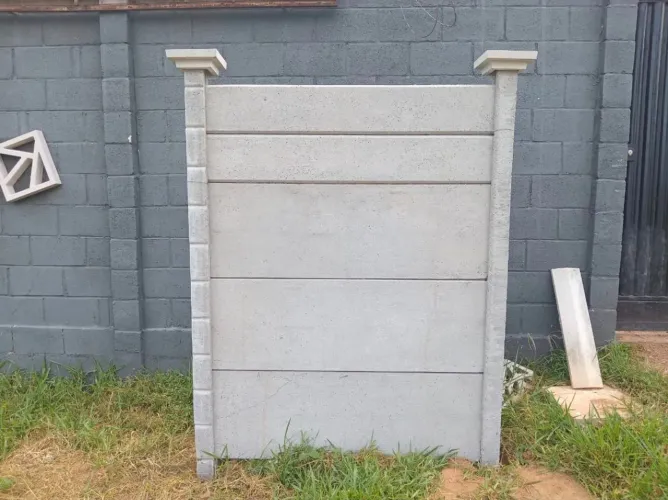 Muro pré moldado 
