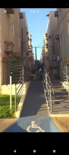 Apartamento térreo mobiliado 3 quartos bairro despraiado