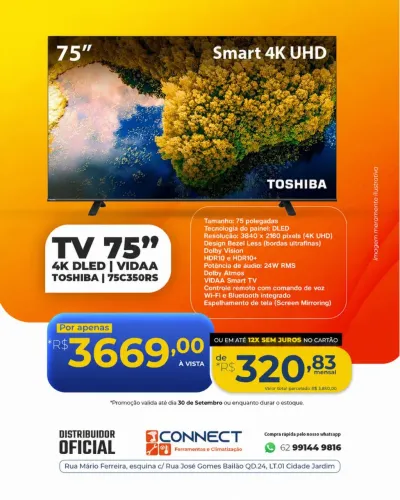 TELEVISAO 75 POLEGADAS