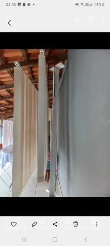 Vendo persiana detecido vertical semi novas