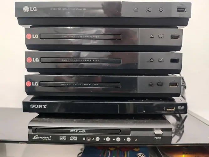 DVDs player: LG, SONY, Mondial e Lenoxx 