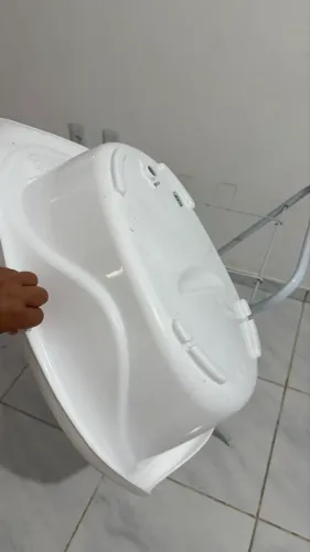 Banheira com suporte