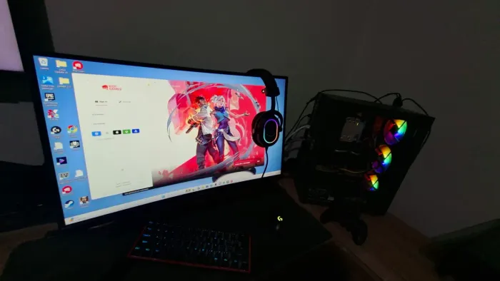 Pc gamer ryzen 5500 16 gb ram rx 580
