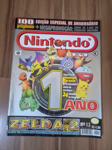 Revista de Games Nintendo World Edição 13