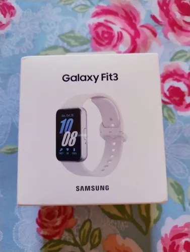 Smartband Samsung Galaxy Fit3 - Prata Novo - Lacrado 