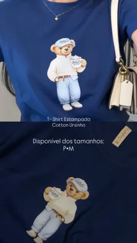 T-Shirt Ursinho (NOVA)