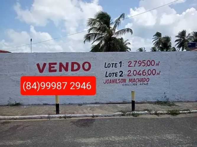 Terreno na Praia de Pitangui - Medindo 4.841m² - Extremoz RN