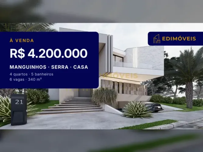 Casa triplex em Manguinhos com 4 quartos, perfeita para sua família
