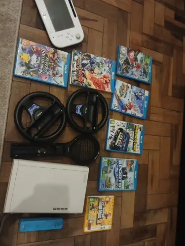 WII U, controle, jogos e afins