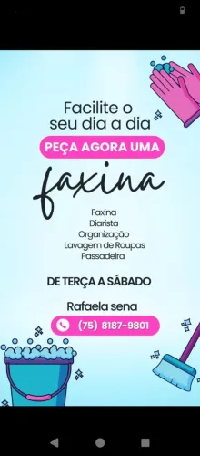 Faço diárias 