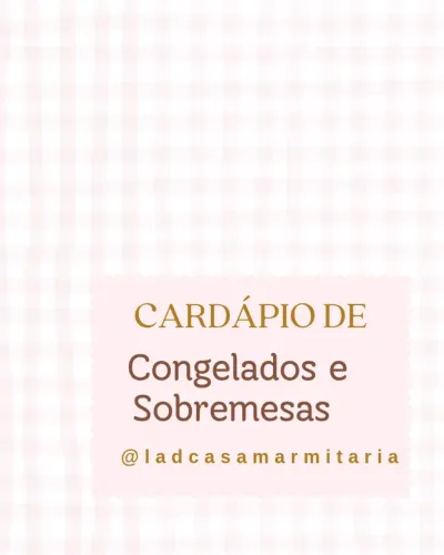 Comida Congelada e Sobremesa 