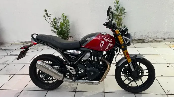 TRIUMPH SPEED 400 / NA GARANTIA DE FABRICA / NOVISSIMA