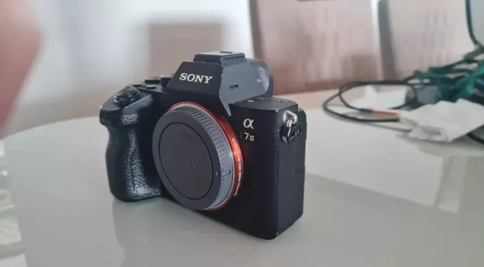 Sony a7III com 1 bateria