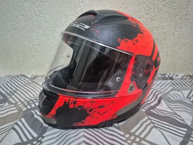 Capacete LS2 Tricomposto Vector Evo Nº 58 Novinho