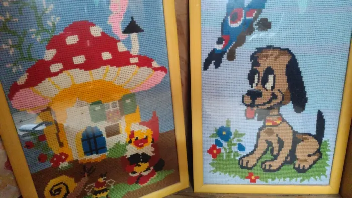 Vendo Quadro Decoração feito de choche Antigo<br>100% preservado