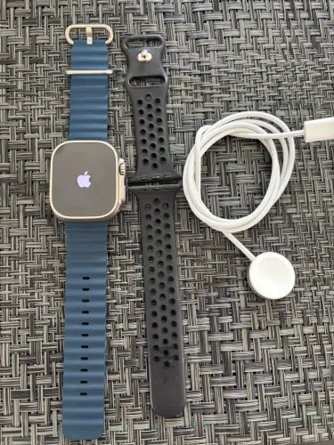 Apple Watch Ultra 2 titânio 49mm gps cellular BATERIA 100%