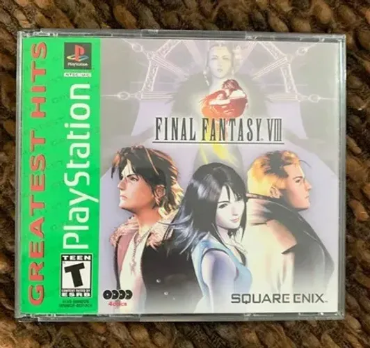 FINAL FANTASY VIII 8 ORIGINAL SQUARE ENIX COMPLETÍSSIMO CASE DISCOS ENCARTES EXCELENTE