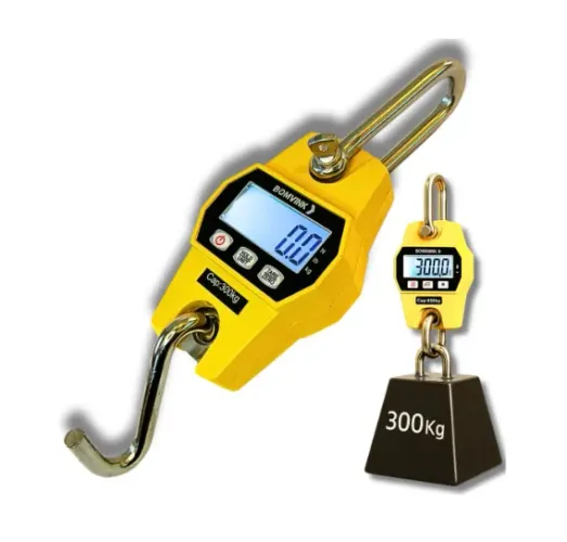 Balança Digital 300 Kg Guindaste Industrial Lcd Portátil Cor