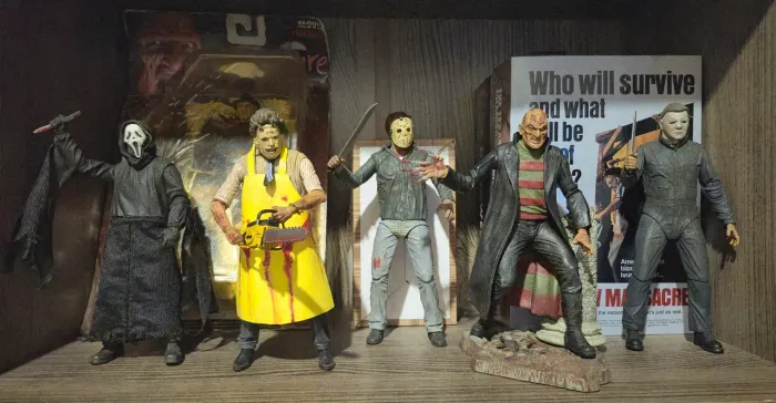 Lote Action Figures Terror Originais