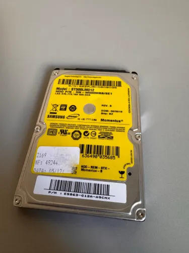 HD Sata Samsung 500gb para notebook