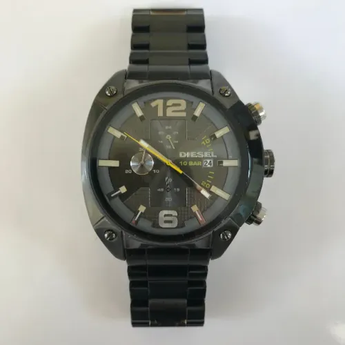 relógio diesel dz4205 original pulseira nova de aço