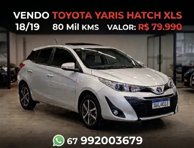 Toyota Yaris XLS 1.5 Flex 16V 5P Aut. 2019
