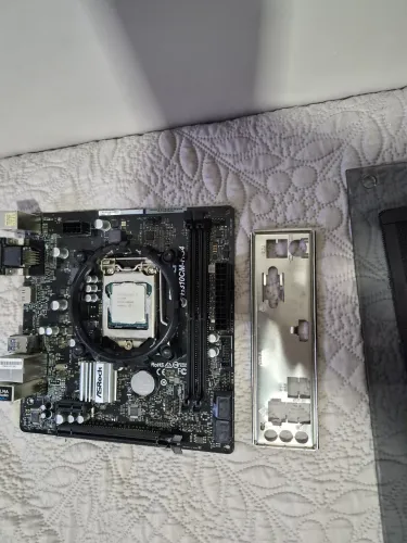 Kit processador e placa mae I5 8500 , H310CM-HG4