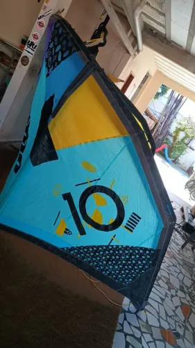 Kite + barra  10, prancha mais trapézio no precin 