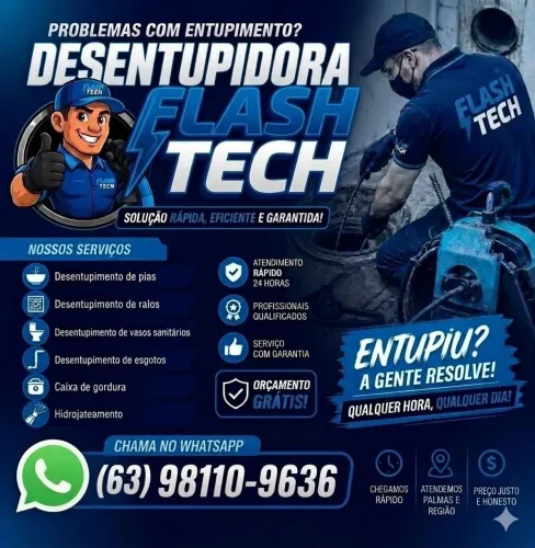 Desentupidora flash_tech