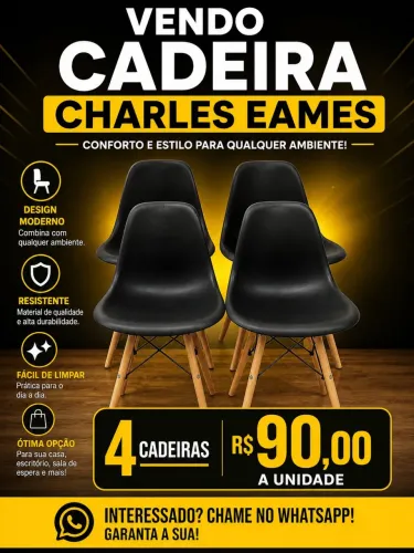 VENDO 4 CADEIRAS 