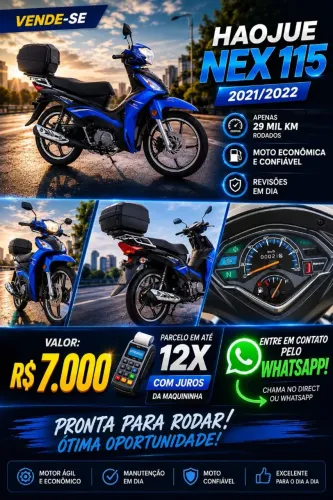 Haojue Nex 115cc - 2022