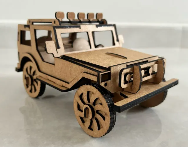 CARRINHO EM MDF 3 MM - DECORAÇÃO E COLEÇÃO