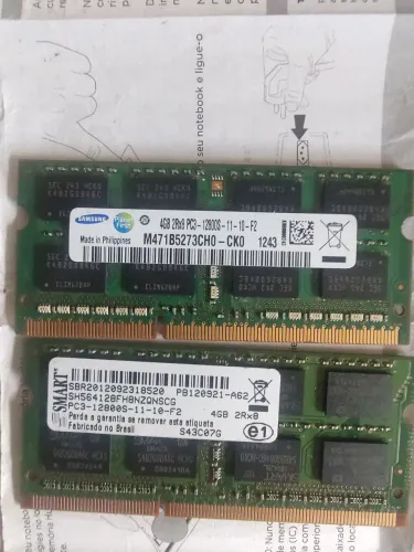 memoria ram ddr3 4gb R$40 Rua Dr. Gabriel dos Santos, 652 - Santa Cecilia, São Paulo