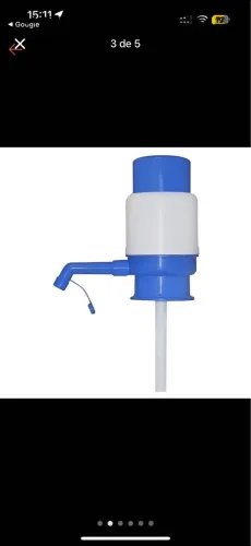 Bom ba de agua para garrafão 13,00