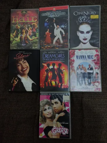 DVD'S Filmes Musicais - Leia a Descrição!